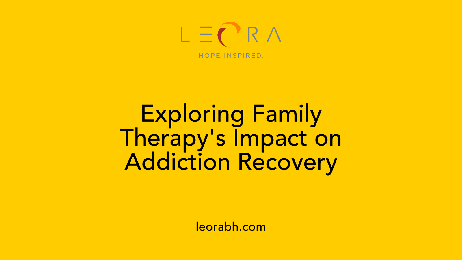Exploring Family Therapy's Impact on Addiction Recovery